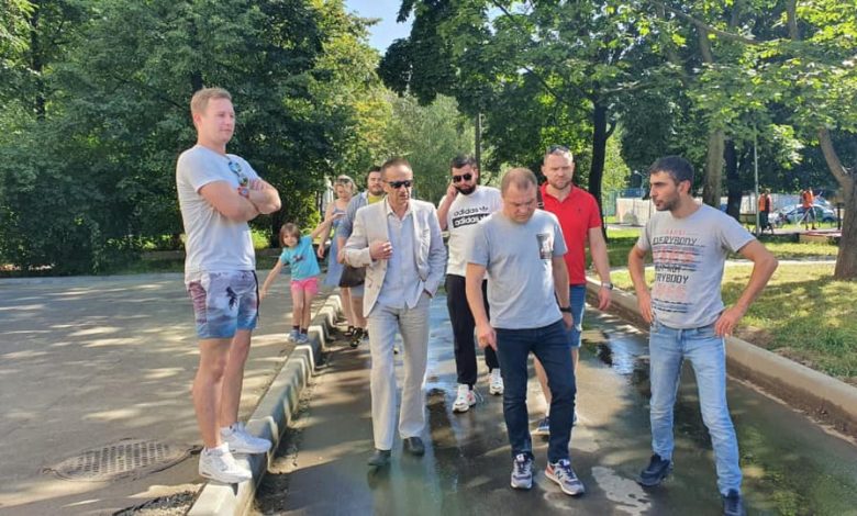 Традиционный субботний обход территории района Перово.